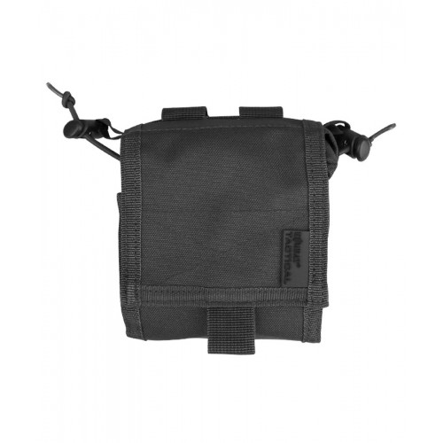 Kombat UK Folding Dump Pouch (BK), A dump pouch can change your life - that might sound extreme, but constant re-indexing your magazines can slow you down and give the OpFor the drop on you